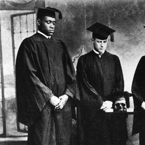 Paul Robeson Cap and Skull 1919